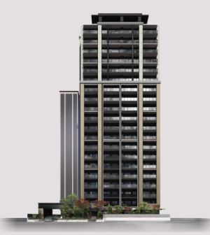 グランドメゾン大手門ザ・レジデンス　　外観完成予想図