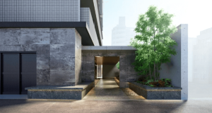 プラセシオン名古屋　エントエランスアプローチ完成予想図1