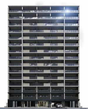 プレディア呉駅前　外観完成予想図