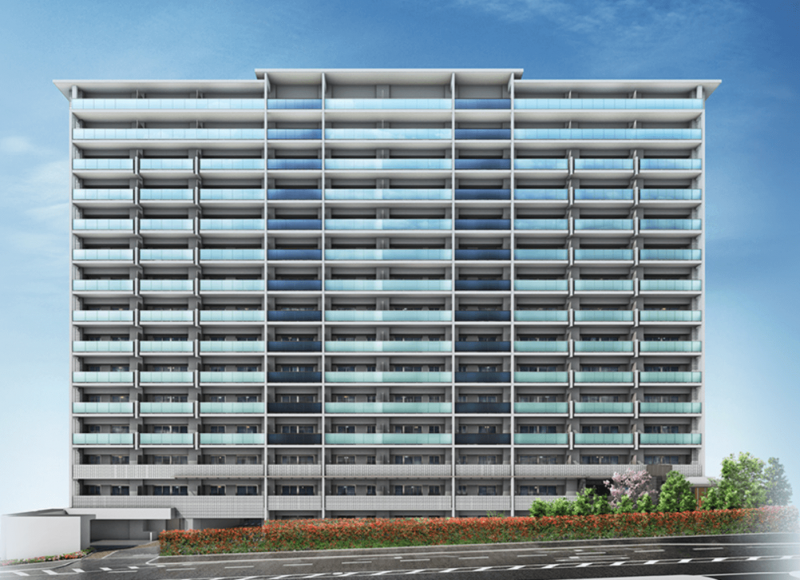 ファイル:ローレルコート栂・美木多駅前 外観完成予想CG.png