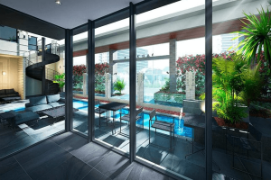 アーティックス門司ヘリテイジ　WATER GARDEN 完成予想図2