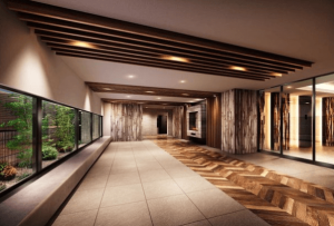 オープンレジデンシア名城黒川　エントランスホール完成予想図