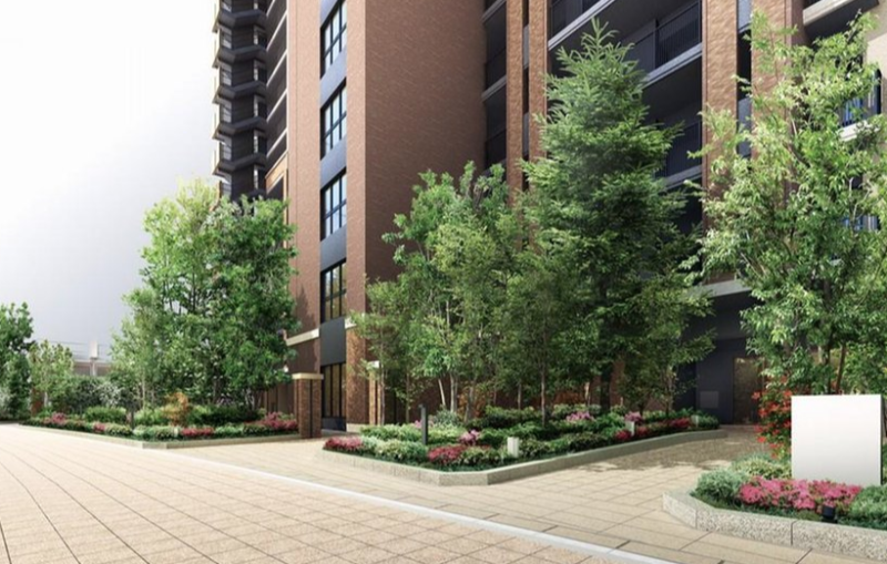 ファイル:ザ・パークハウス さいたま新都心 エントランスアプローチ完成予想CG.png