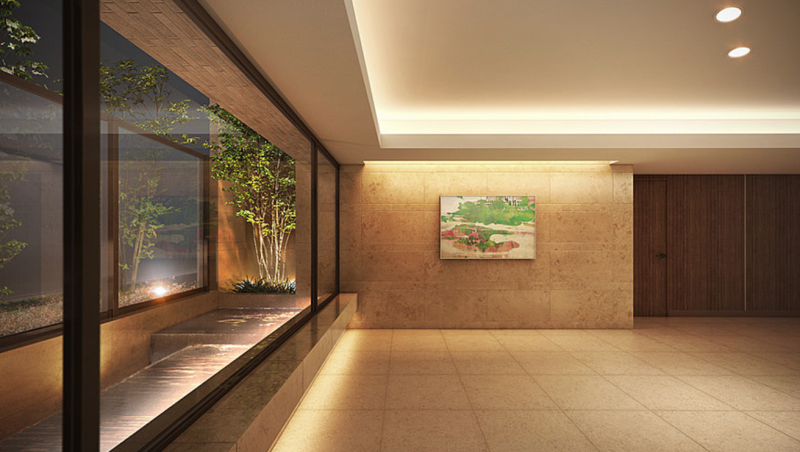 ファイル:ジオ文京春日 エントランスホール完成予想CG.png