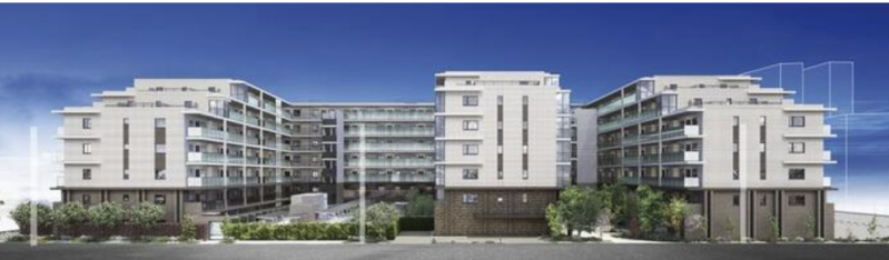 ファイル:パークホームズ溝の口 ミッドイースト 外観完成予想図.png