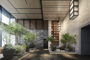 レジアス大橋デュクス　ボタニカルラウンジ完成予想図