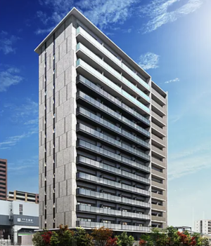 ローレルコート花園ステーションゲート　外観完成予想図