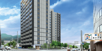 クリーンリバーフィネス宮の沢ミッドステージ　外観完成予想図２