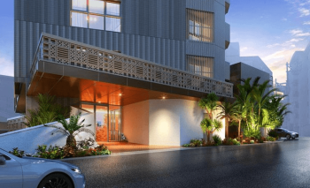 パークナード那覇美栄橋　エントエランスアプローチ完成予想図