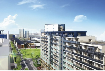 パークホームズ南船橋　外観完成予想図2