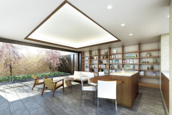 ワコーレ武庫之荘ノースグラン　ラウンジ完成予想図