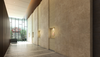 アネージュ土浦グランミッド　エントランスホール完成予想CG