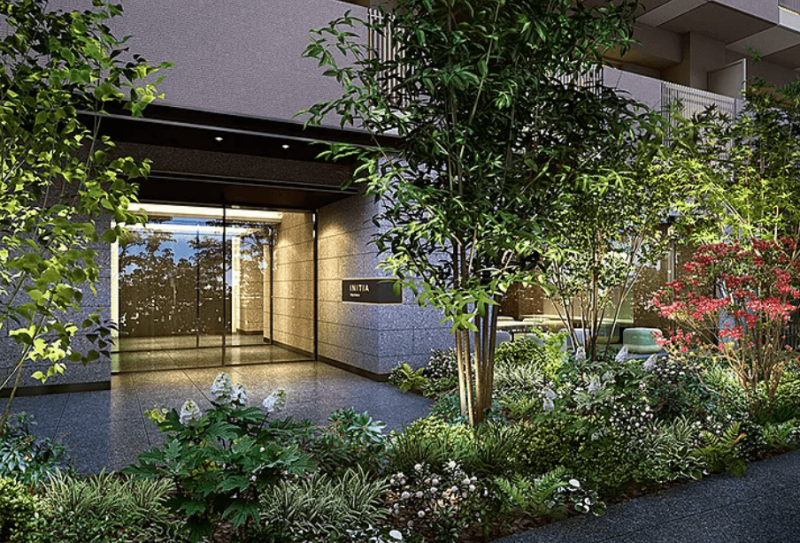 ファイル:イニシア東京五反野 エントエランスアプローチ完成予想図.png