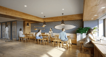 ウエリス三浦海岸　オーシャンワークルーム完成予想図（最上階）2