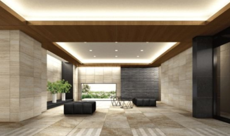 ファイル:オブリージュ三番町レジデンス ラウンジ完成予想CG1.png