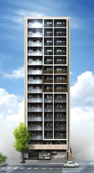 オープンレジデンシア栄伏見 THE COURT　外観完成予想図