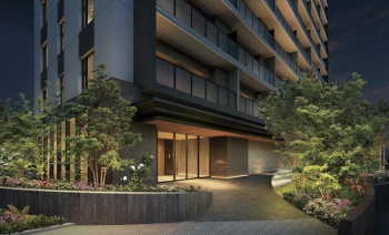 シーンズ南森町　外観・エントランス完成予想図