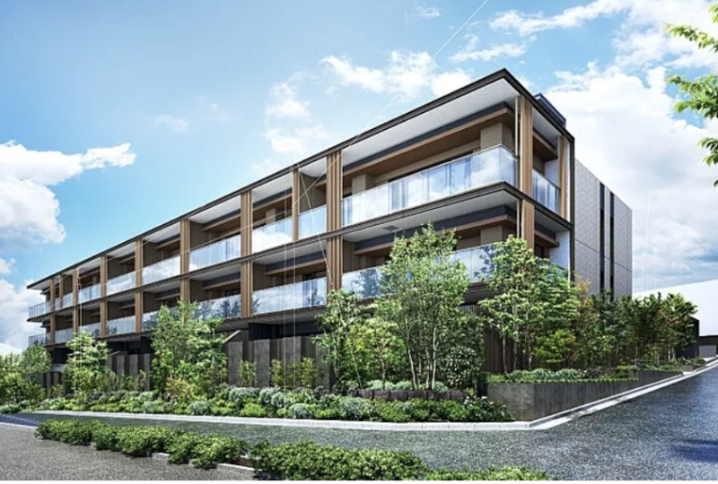 ファイル:プラウド美しが丘ヒルサイド 外観完成予想図.png