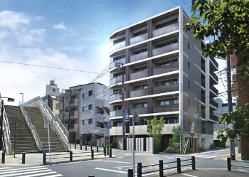 プレディア横浜反町　外観完成予想図