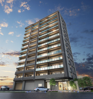 クレアホームズ矢賀 ザ・レジデンス　外観完成予想図