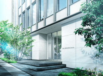 ピアース白金台三丁目　エントランス完成予想図