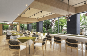 マスターズマンション苦楽園 中楽坊　レストラン完成予想図