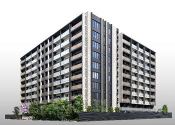 リビオ高田馬場　外観完成予想図