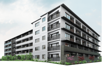 レ・ジェイド伏見桃山　外観完成予想図2