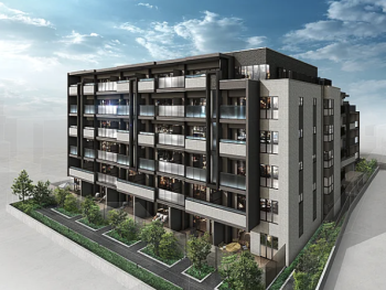 レーベン枚方岡南町 GRAN TERRACE　外観完成予想図1