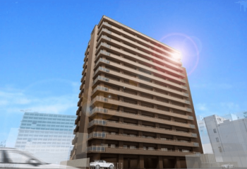 ロイヤルガーデン古新町弐番館　外観完成予想図2