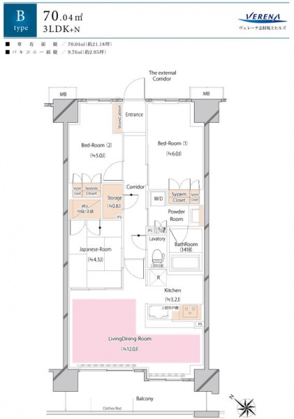 ファイル:ヴェレーナ志村坂上レジデンスbtype.JPG