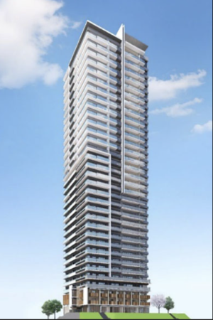 Brillia（ブリリア）Tower 浅草柳橋　外観完成予想CG