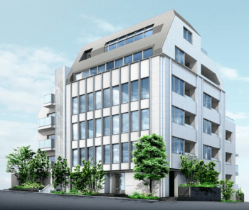 ピアース白金台三丁目　外観完成予想図1