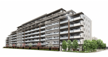 リーフィアレジデンス杉並 井草森公園　外観完成予想CG1