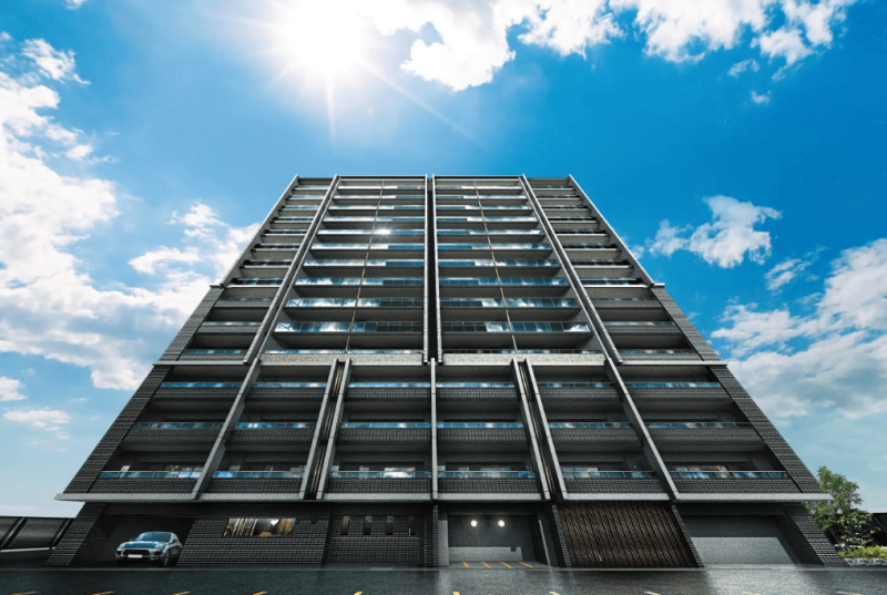 ファイル:レーベン福井二の宮 CROSS FRONT 外観完成予想図1.png