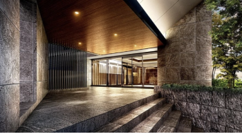 レーベン鶴岡 GRAN MARK TERRACE　エントエランスアプローチ完成予想図