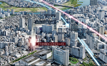 クリオ川崎セントラルマークス　周辺写真CG合成