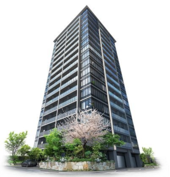 グランドメゾン久屋大通　外観完成予想CG