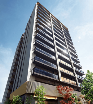 ファインレジデンス高崎ステーションサイド　外観完成予想図