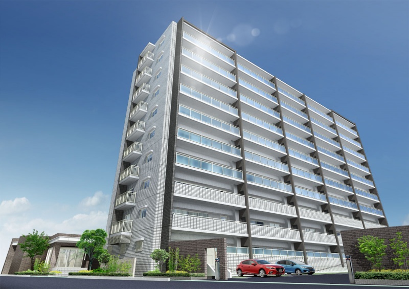 ファイル:ファミリアーレ上小田井ファースト 完成予想図 170428.jpg