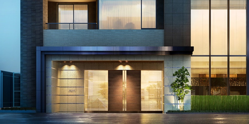 ファイル:ブランズ文京本駒込六丁目エントランス.jpg