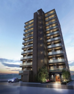 ミオカステーロ東川口　外観完成予想CG