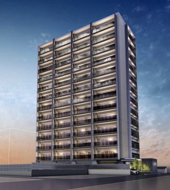 モアグレース勝川　外観完成予想図