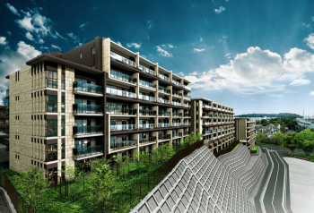 レーベン横浜山手 ONE WARD COURT　外観完成予想図2