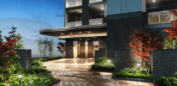 クレアホームズ上の橋　エントエランスアプローチ完成予想図