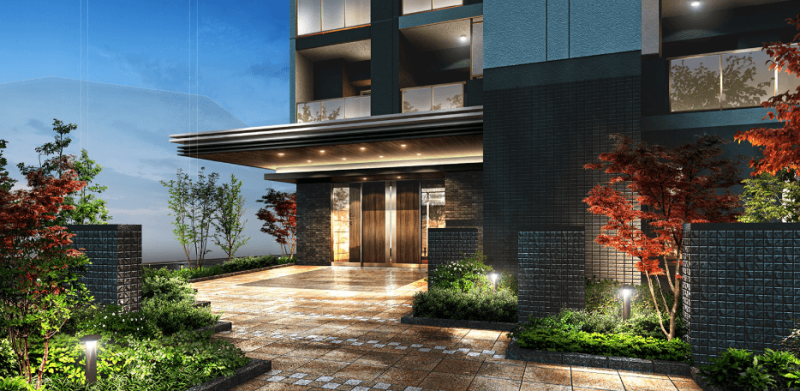 ファイル:クレアホームズ上の橋 エントエランスアプローチ完成予想図.png