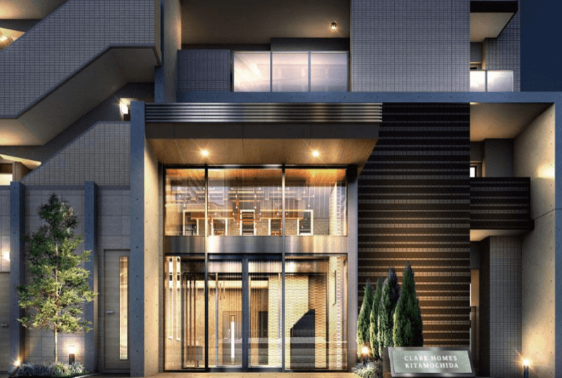 ファイル:クレアホームズ franc北持田 エントエランスアプローチ完成予想図.png