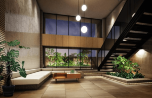 レ・ジェイド掛川駅前　ラウンジ完成予想図