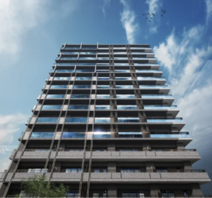 レーベン草加 CROWNEL　外観完成予想図2