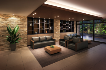 エイリックスタイル 高崎グランヒルズ　ラウンジ完成予想CG